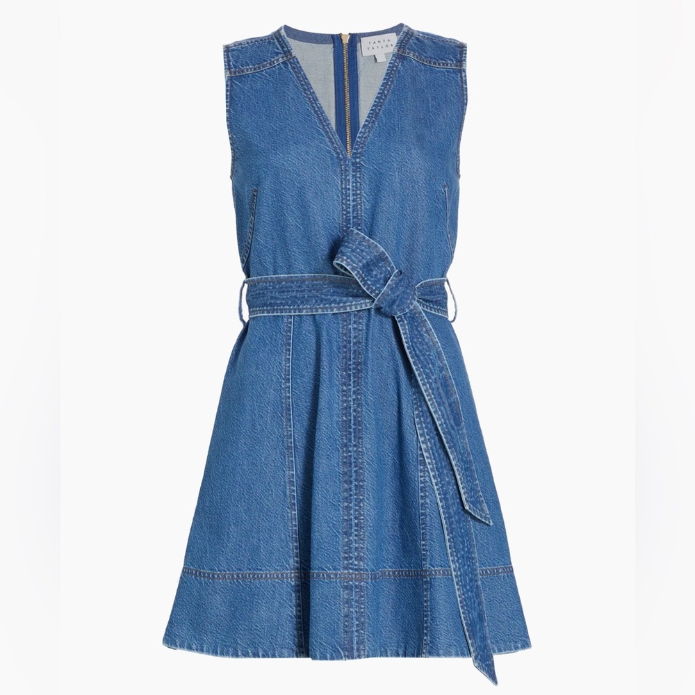 Tanya Taylor Reina Denim Dress